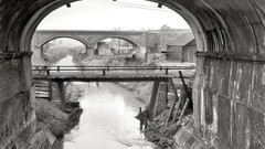 Black and white past old USA Amin Peyrovi