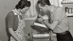 Black and white past old USA Amin Peyrovi