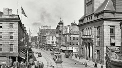 Black and white past old USA Amin Peyrovi