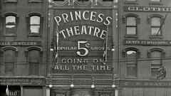 Black and white past old USA Amin Peyrovi