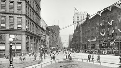 Black and white past old USA Amin Peyrovi