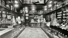 Black and white past old USA Amin Peyrovi