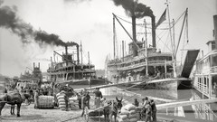 Black and white past old USA Amin Peyrovi