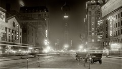 Black and white past old USA Amin Peyrovi