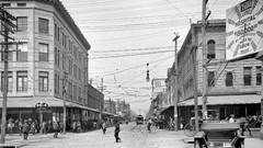 Black and white past old USA Amin Peyrovi