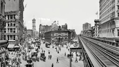 Black and white past old USA Amin Peyrovi