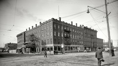 Black and white past old USA Amin Peyrovi