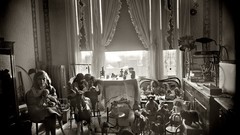 Black and white past old USA Amin Peyrovi