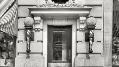 Black and white past old USA Amin Peyrovi