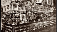 Black and white past old USA Amin Peyrovi