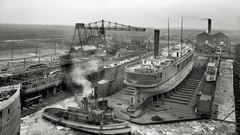 Black and white past old USA Amin Peyrovi