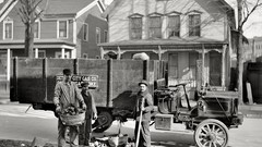 Black and white past old USA Amin Peyrovi