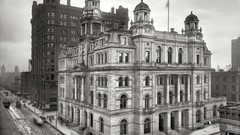 Black and white past old USA Amin Peyrovi