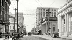 Black and white past old USA Amin Peyrovi