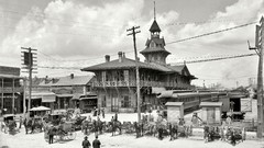 Black and white past old USA Amin Peyrovi