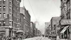 Black and white past old USA Amin Peyrovi