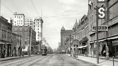 Black and white past old USA Amin Peyrovi