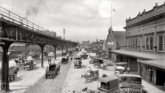 Black and white past old USA Amin Peyrovi