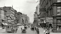 Black and white past old USA Amin Peyrovi