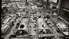 Black and white past old USA trains Amin Peyrovi