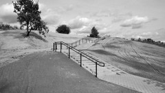 Black and white Poland cities Polish lublin
