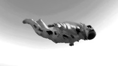 Black and white Red Bull drawings skies Felix Baumgartner