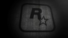 Black and white rockstar games logos