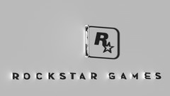 Black and white rockstar games logos