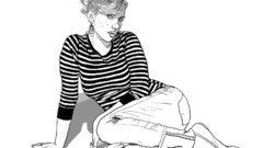 Black and white Scarlett