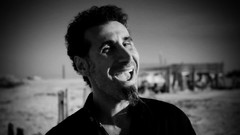 Black and white serj tankian system of a down