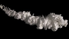 Black and white smoke