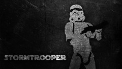 Black and white star wars minimalistic stormtroopers Storm 