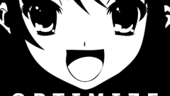 Black and white text