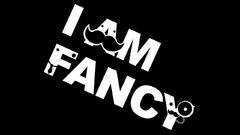 Black and white text