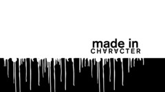 Black and white Typography