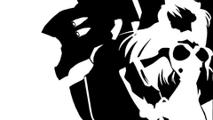 Black and white vectors