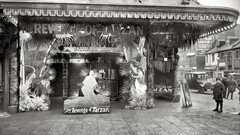 Black and white vintage monochrome historic