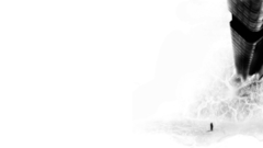 Black and white waves