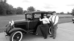 Black and white weapons Gangsters