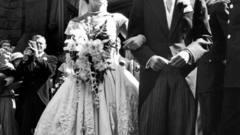 Black and white wedding