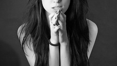 Black and white woman