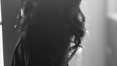 Black and white woman