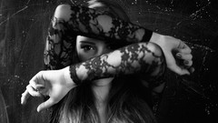 Black and white woman