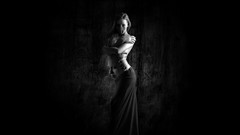 Black and white woman