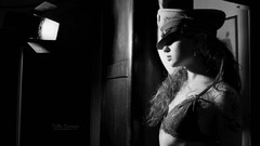 Black and white woman