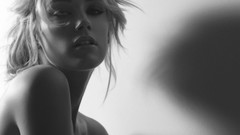 Black and white woman Actress blondes amber heard