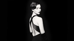 Black and white woman Actress brunettes emilia clarke