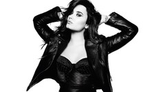 Black and white woman Actress demi lovato tattoos singers photo 