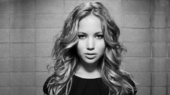 Black and white woman Actress jennifer lawrence