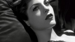 Black and white woman Actress models photo shoot selma blair 